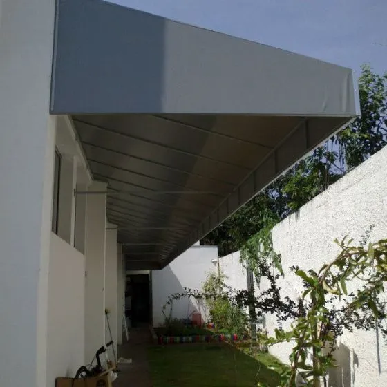 Cobertura de Lona em Centro, Nova Odessa - SP — Instalação em garagem residencial