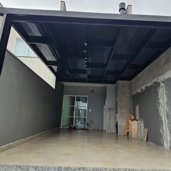Pergotelha em Centro, Nova Odessa - SP — Instalação em área gourmet com churrasqueira